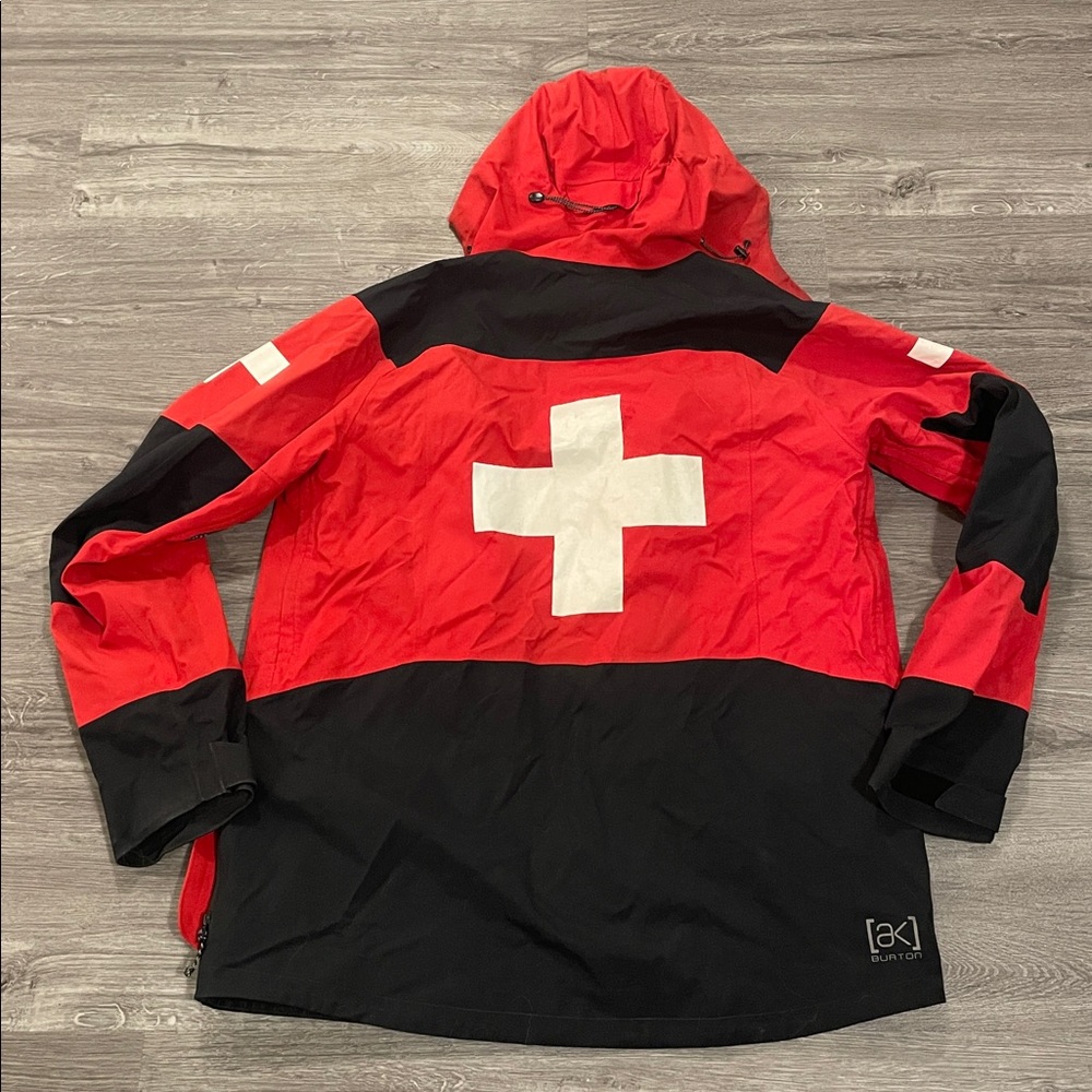 Burton AK Black and Red Patrol Jacket. Unisex L, VGUC - Picture 11 of 15